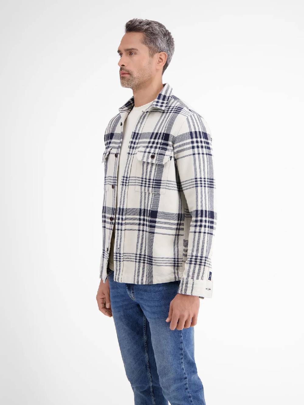 Lerros H11 Hemd 1/1 Arm (124 Pale Beige)