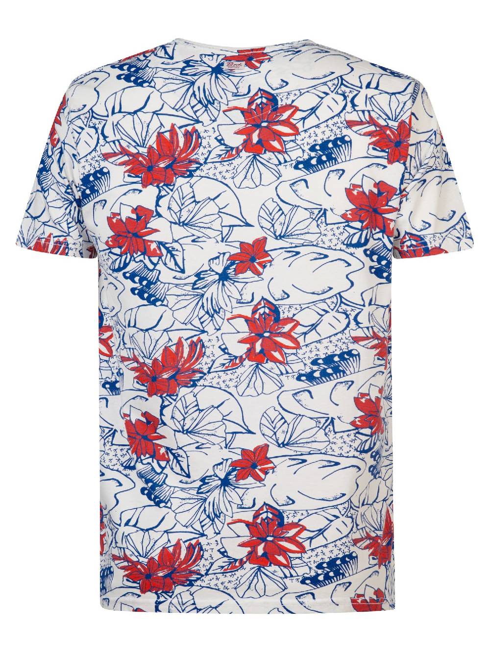 Petrol M-1030-Tsr655 - Men T-Shirt Ss Aop (0006 Chalk White)