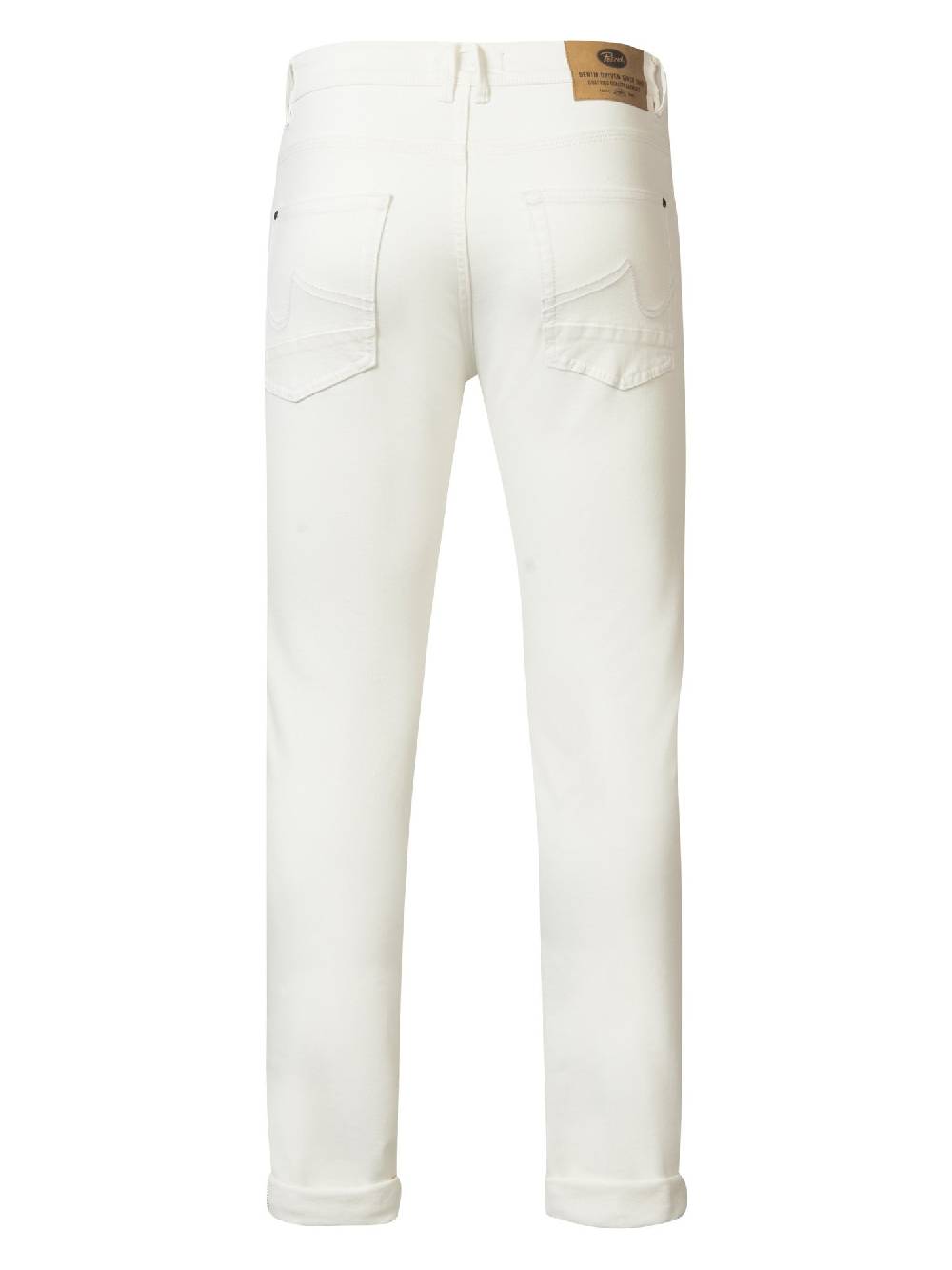 Petrol M-1040-DNM007 Seaham Coloured - Denim Slim Fit (0000 Bright White)