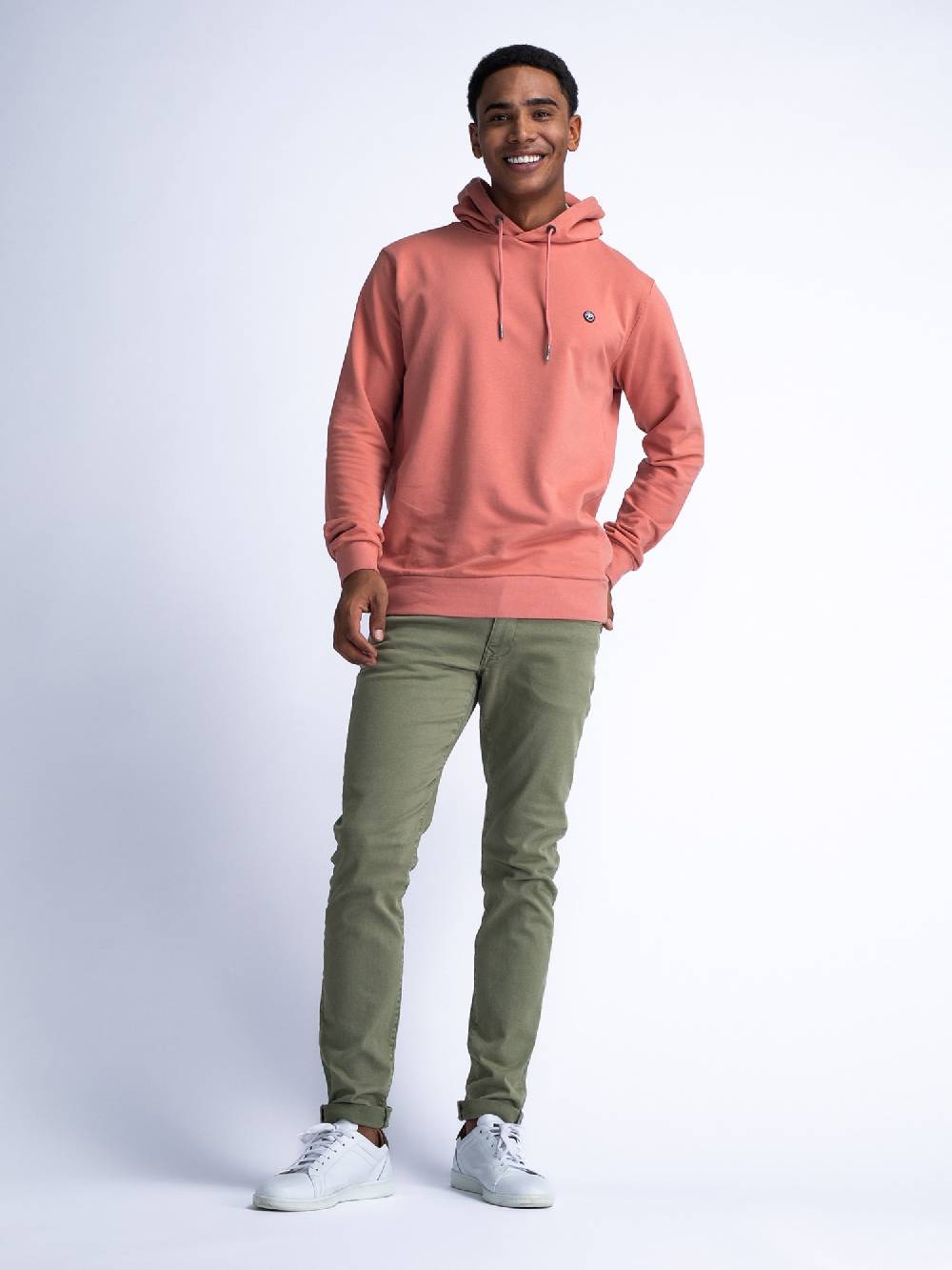 Petrol M-1040-DNM007 Seaham Coloured - Denim Slim Fit (6158 Sage Green)