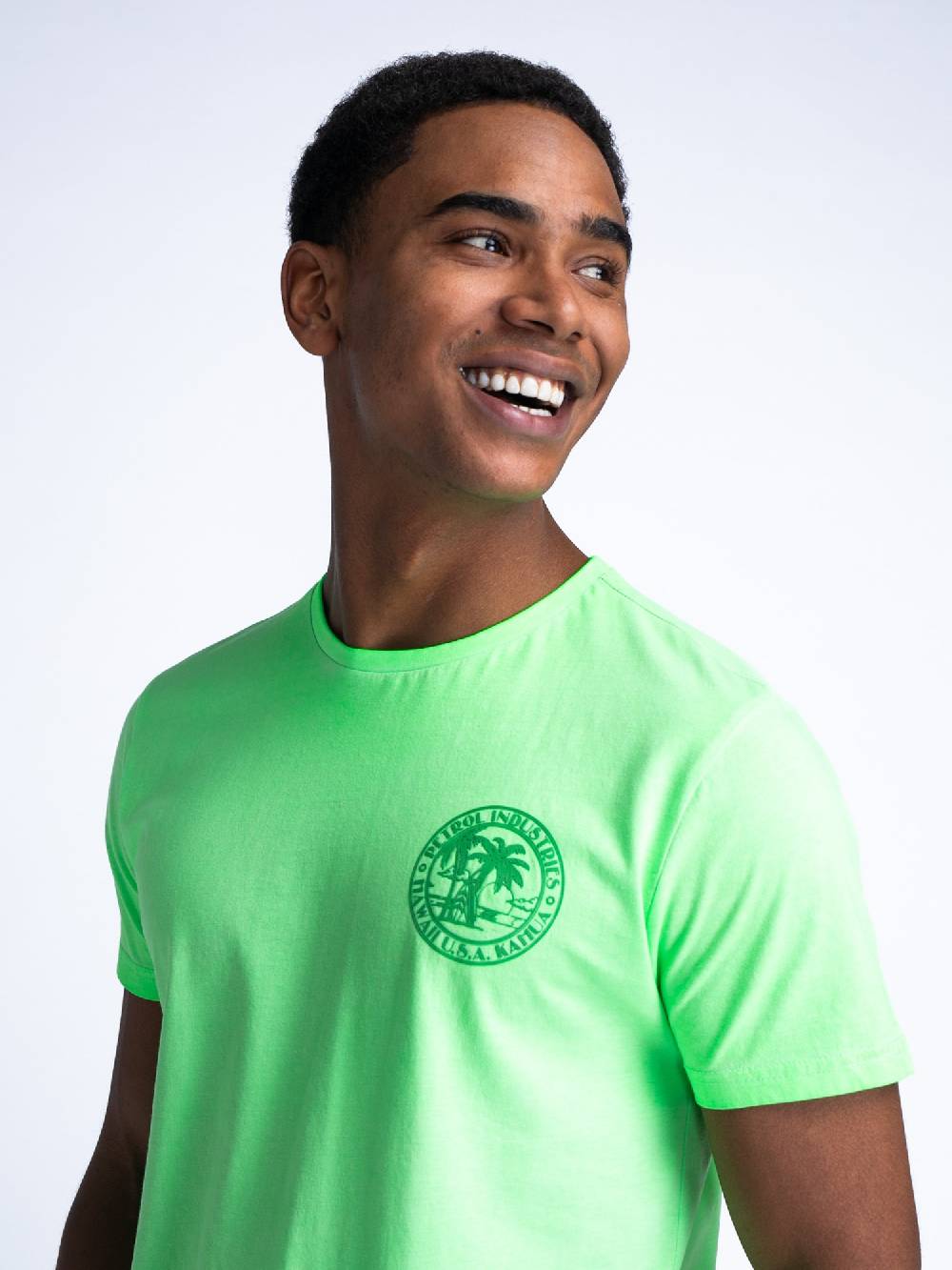 Petrol M-1040-TSR656 Men T-Shirt SS (6099 Green Gecko)