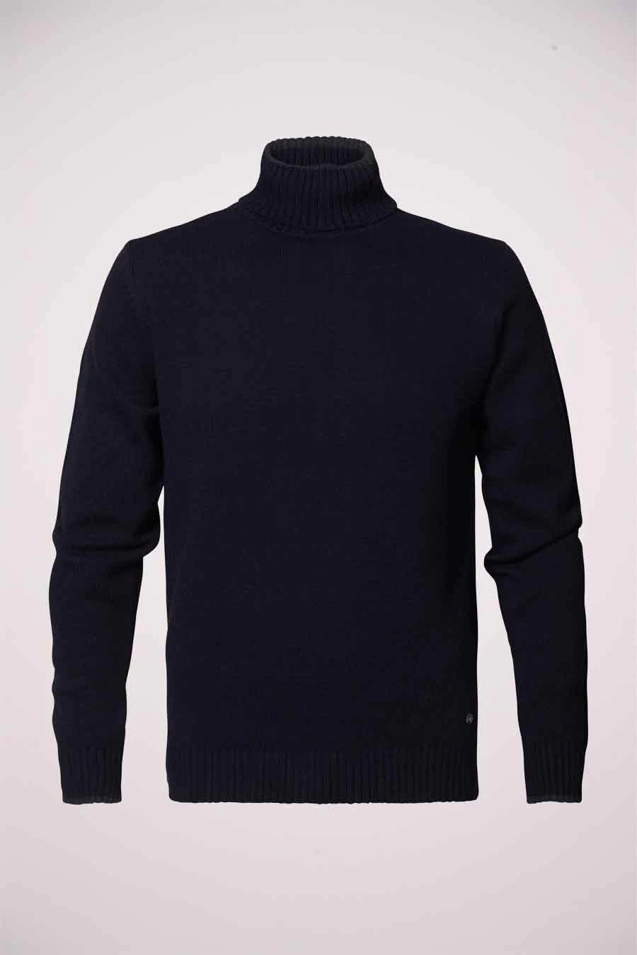 Petrol M-3000-KWC222 Turtleneck Pullover (5091 Dark Navy)