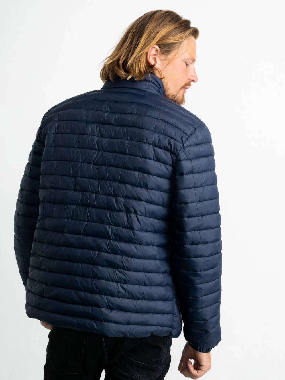 Petrol M-3020-JAC101 - Men Jacket Padded (5107 Dark Sapphire)