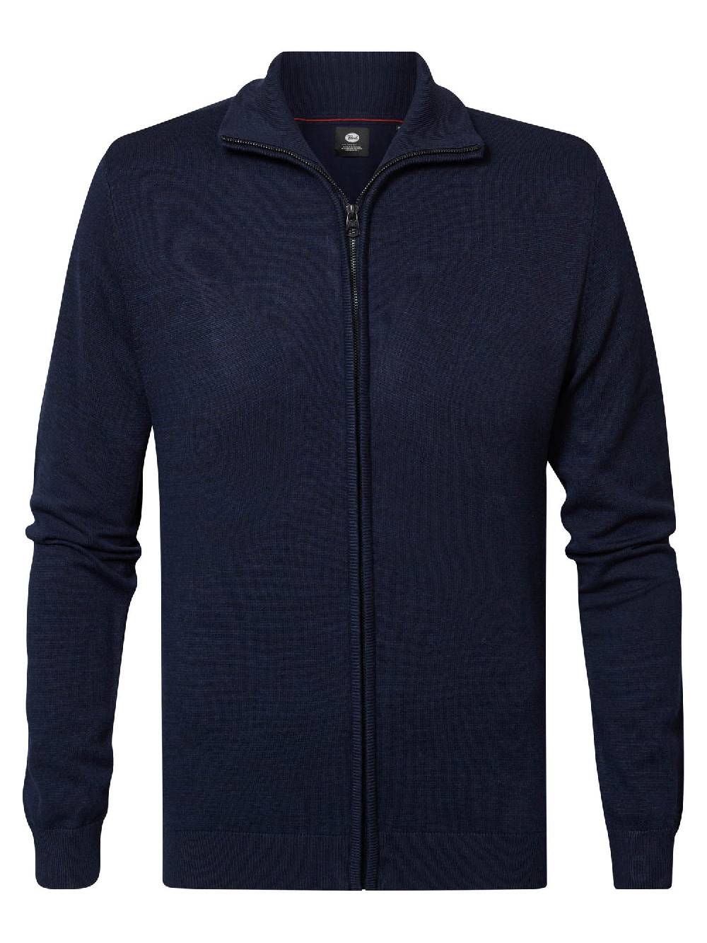 Petrol M-3020-KWC225 - Men Knitwear Collar Basic (5107 Dark Sapphire)