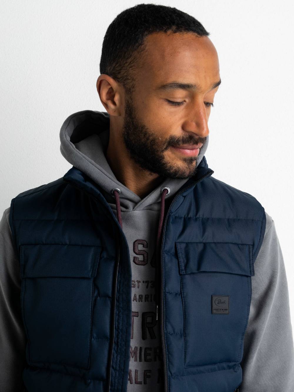 Petrol M-3020-WST105 - Men Waistcoat (5107 Dark Sapphire)