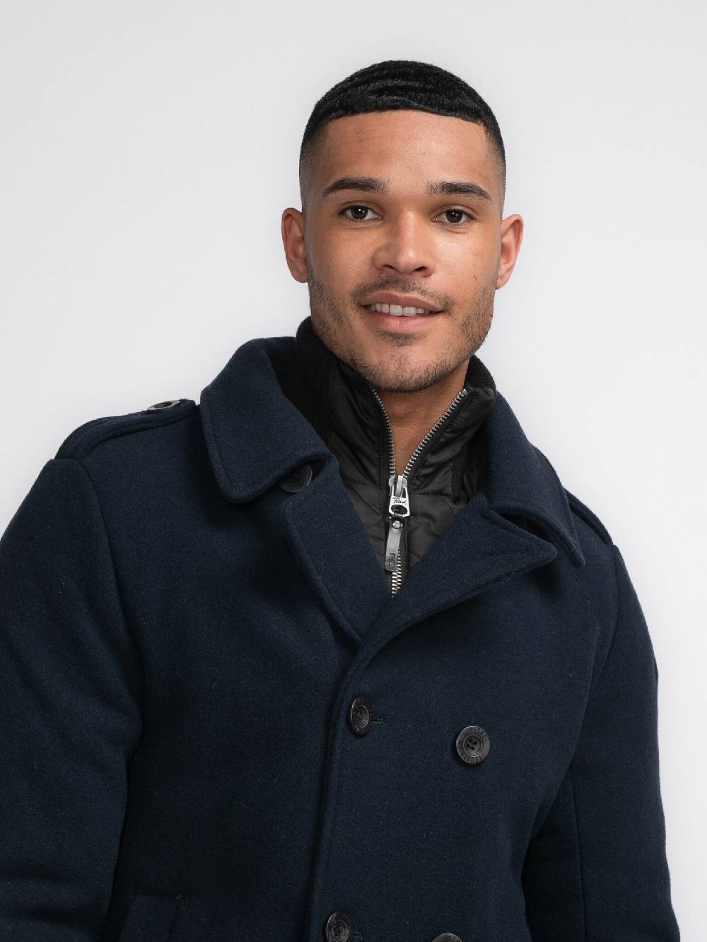 Petrol Industries M-3040-JAC102 Men Jacket Wool (5120 Sky Captain)