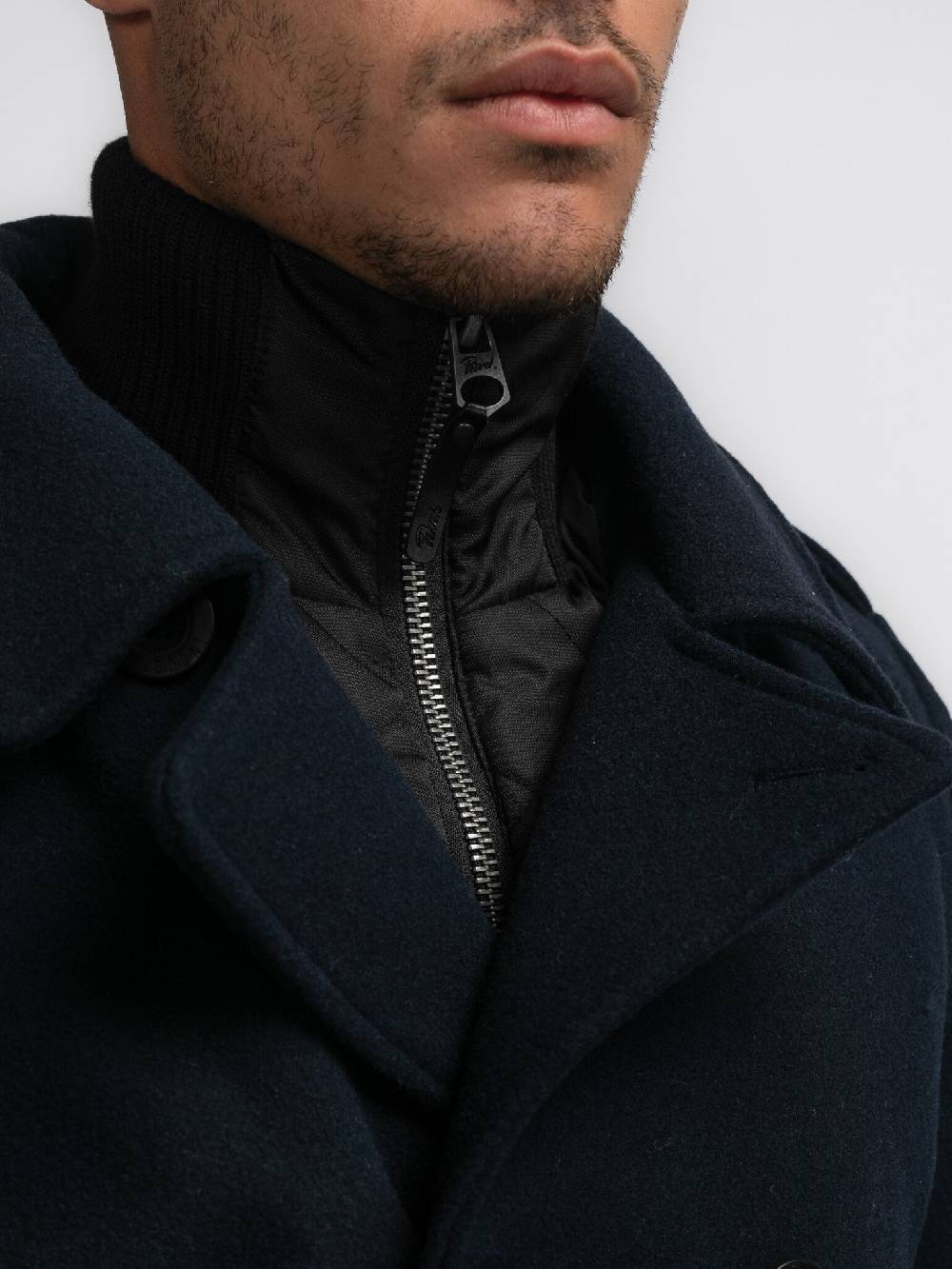 Petrol Industries M-3040-JAC102 Men Jacket Wool (5120 Sky Captain)