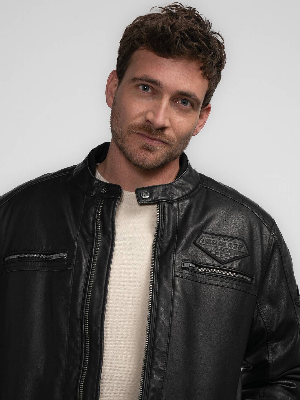 Petrol Industries M-3040-JAC106 Men Jacket PU (9091 Dark Black)