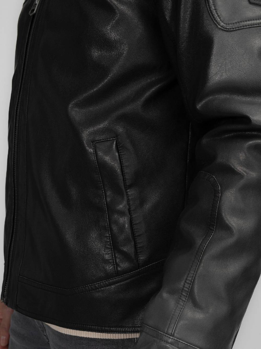 Petrol Industries M-3040-JAC106 Men Jacket PU (9091 Dark Black)