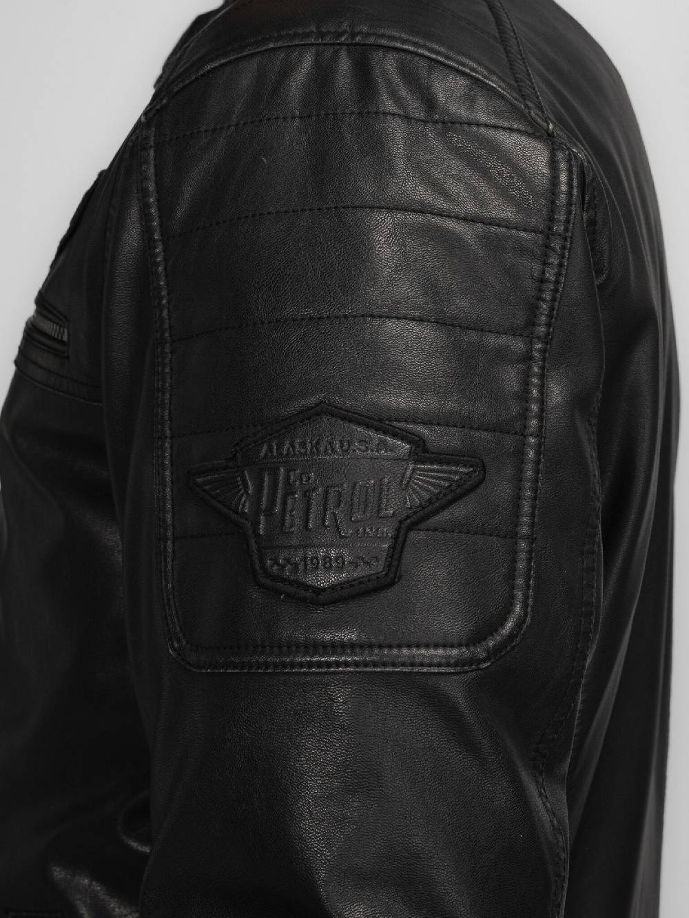 Petrol Industries M-3040-JAC106 Men Jacket PU (9091 Dark Black)