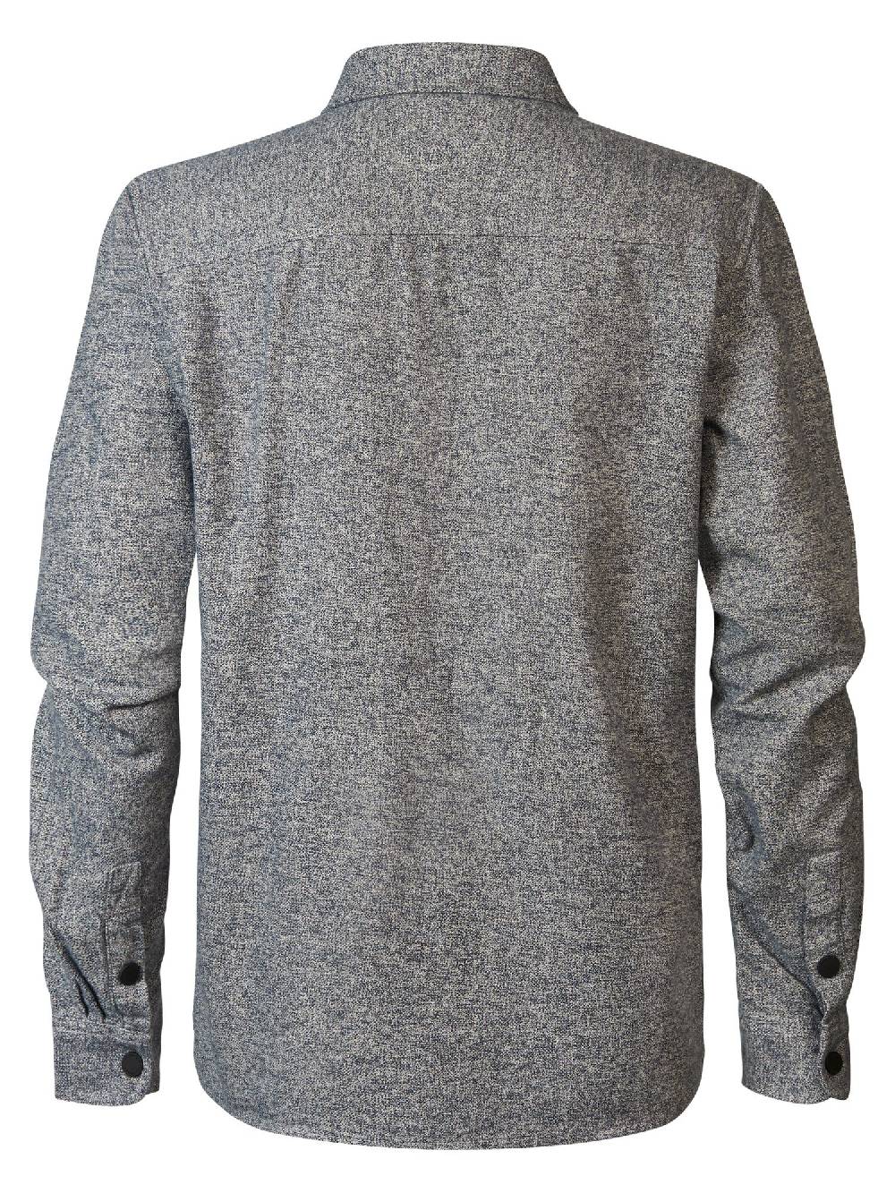 Petrol M-3040-SIL412 Men Shirt Long Sleeve Uni (5185 Midnight Blue)