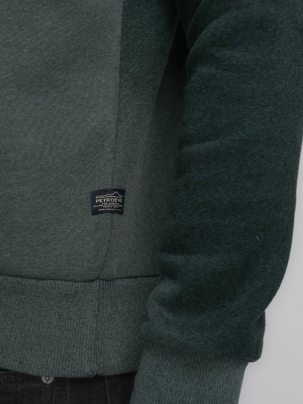 Petrol M-3040-SWR309 MEN SWEATER ROUND NECK PRINT 6089 Bottle