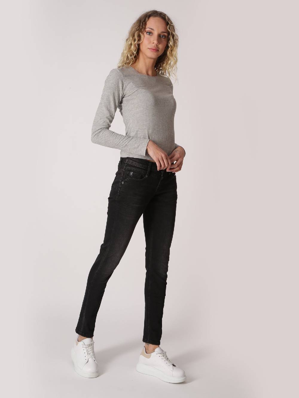 M.O.D ELLEN Skinny Mallorca Black