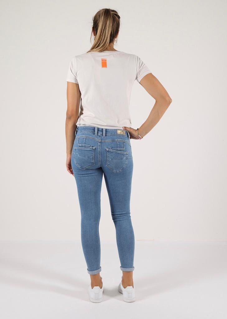 M.O.D ELLEN Skinny Raking Blue