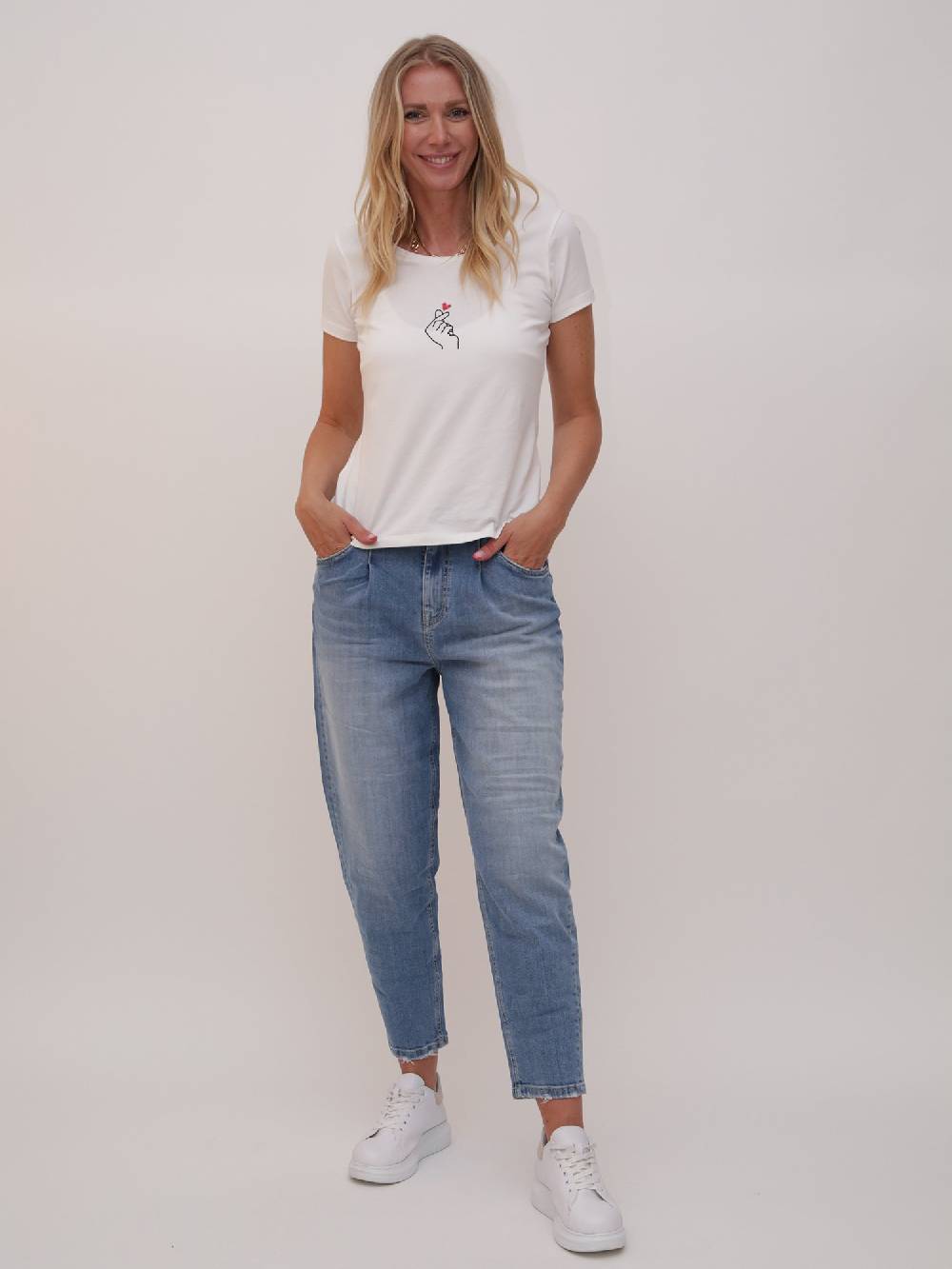 M.O.D IRMA Mom Fit Ballon Blue