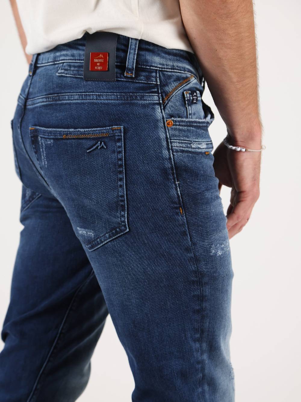 M.O.D MARCEL Slim Fit Reborrow Blue