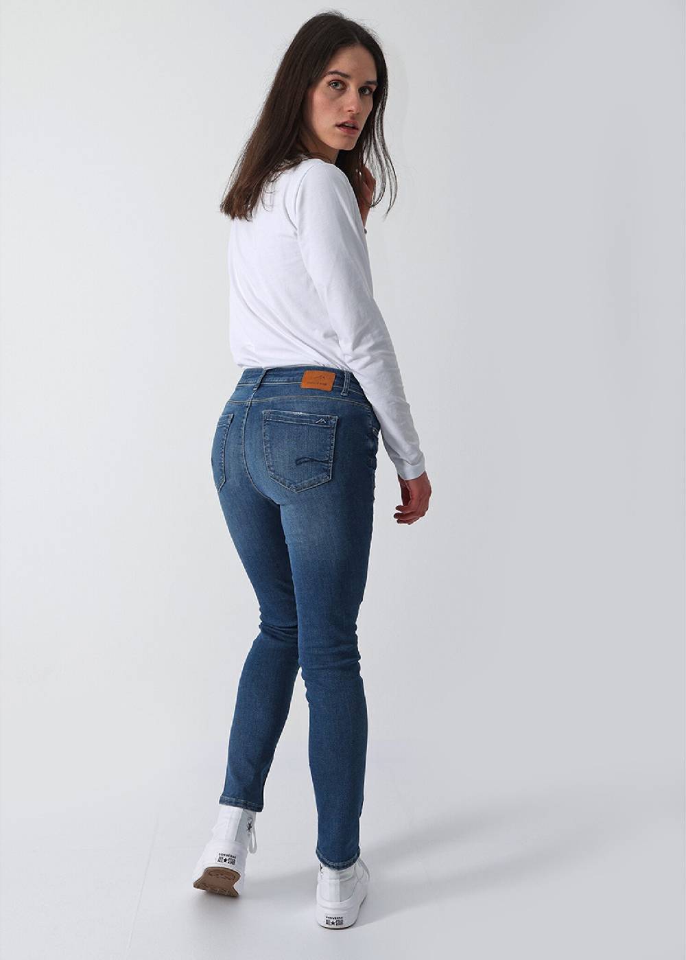M.O.D MONIKA Slim Fit - (1092 Silver Blue)