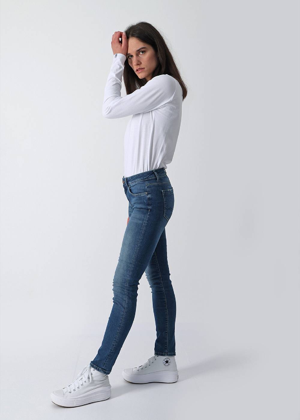 M.O.D MONIKA Slim Fit - (1092 Silver Blue)