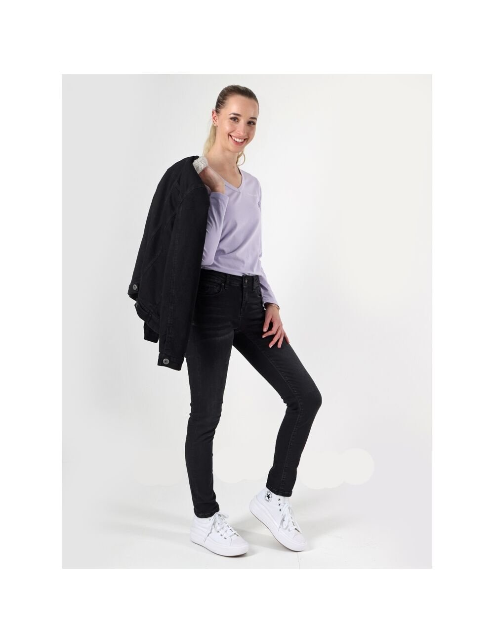 M.O.D MONIKA Slim Fit - Safe Black 3857