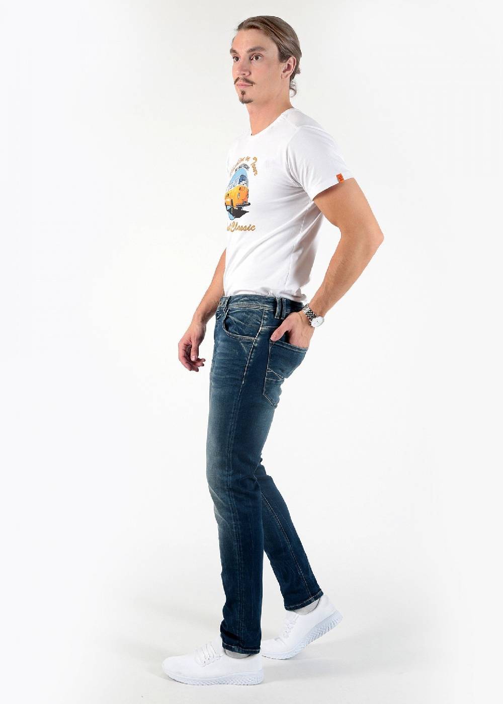 M.O.D RICARDO Regular Caledon Blue Jogg