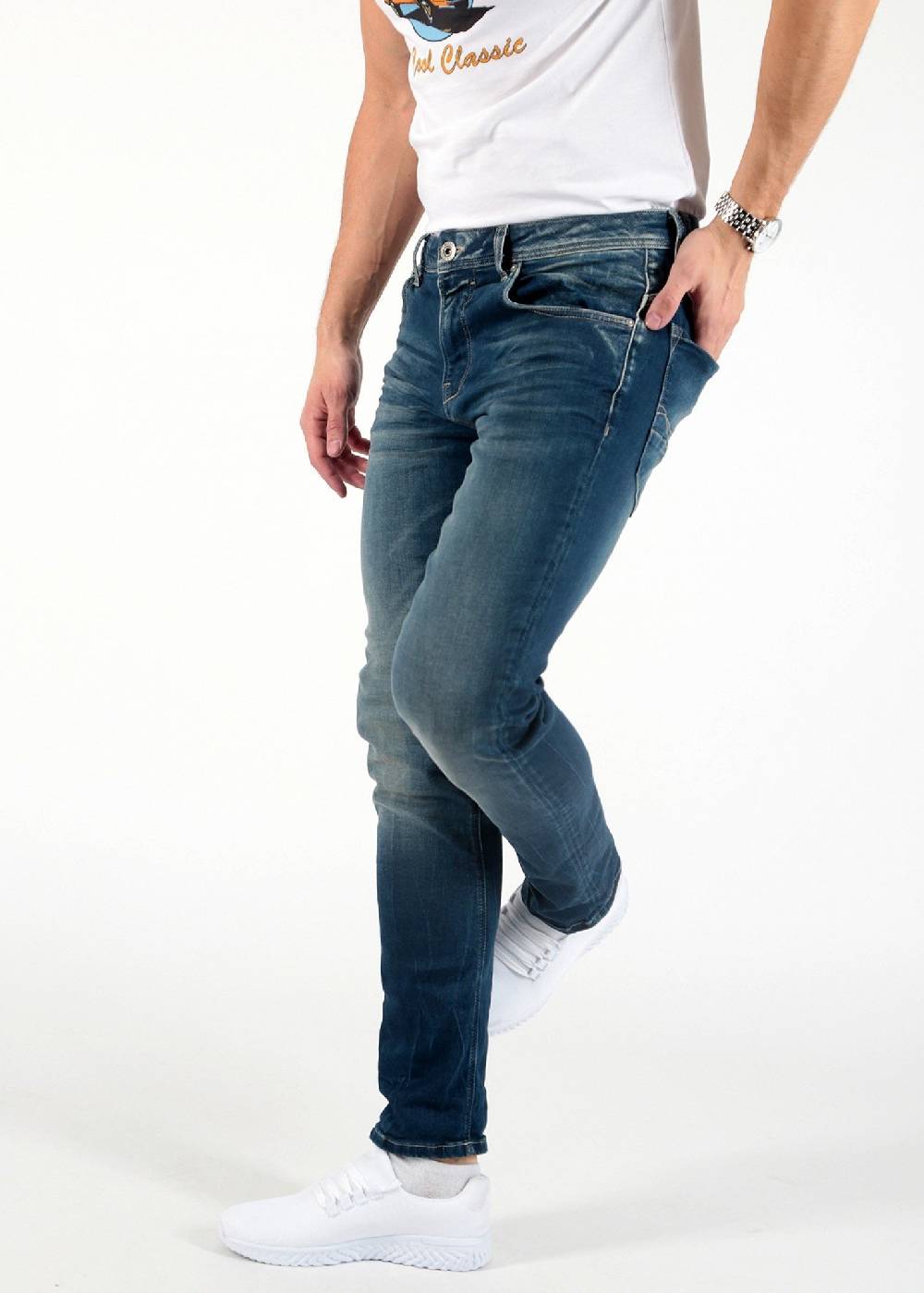 M.O.D RICARDO Regular Caledon Blue Jogg