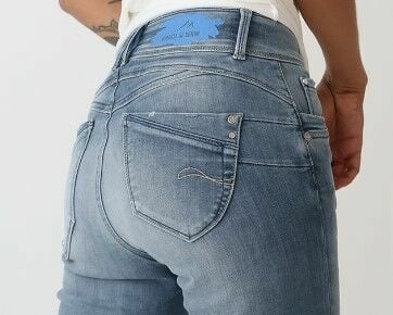 M.O.D SARAH Skinny Fit Quartz Blue