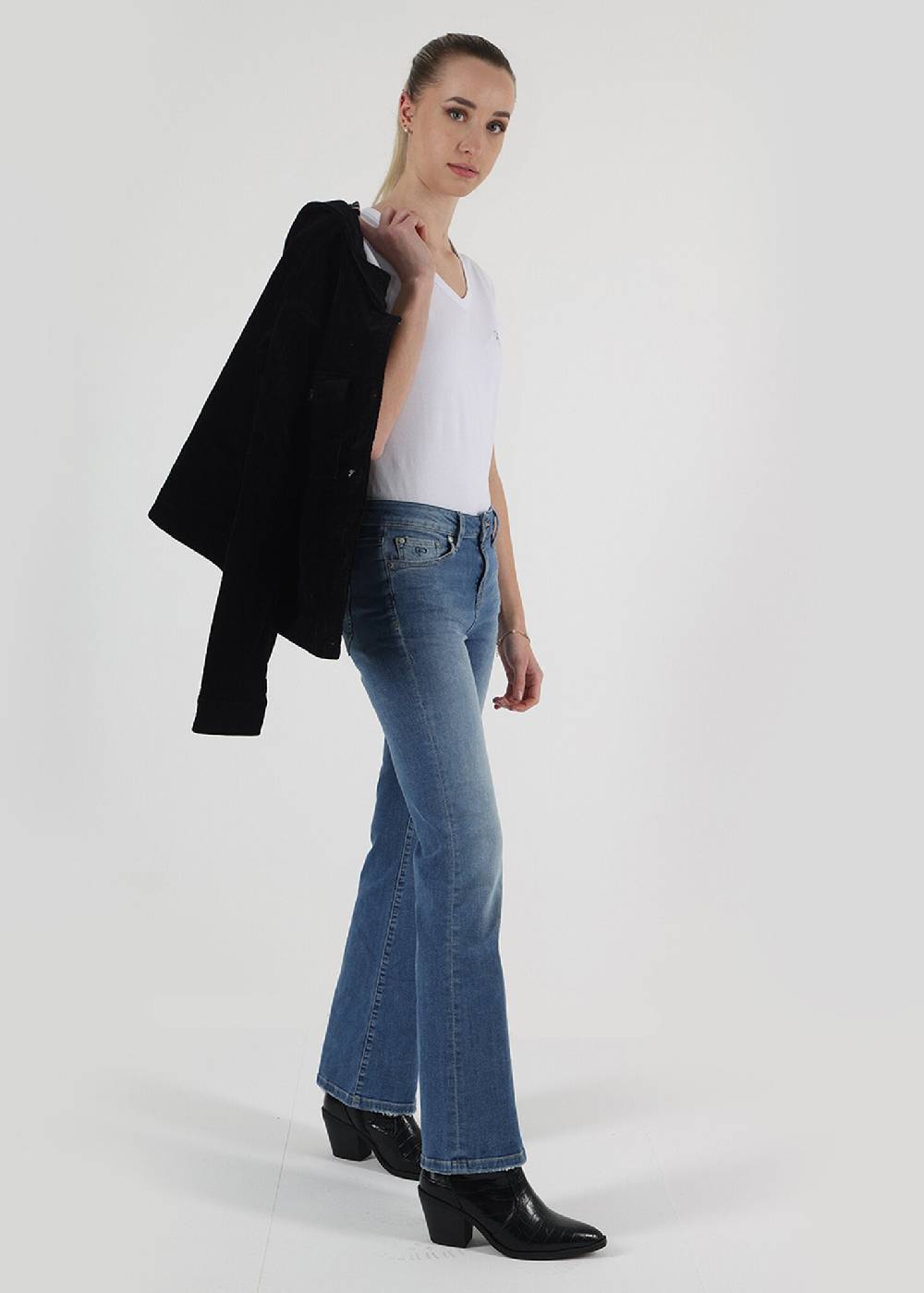 M.O.D SINA Flared - (3850 Slow Blue)