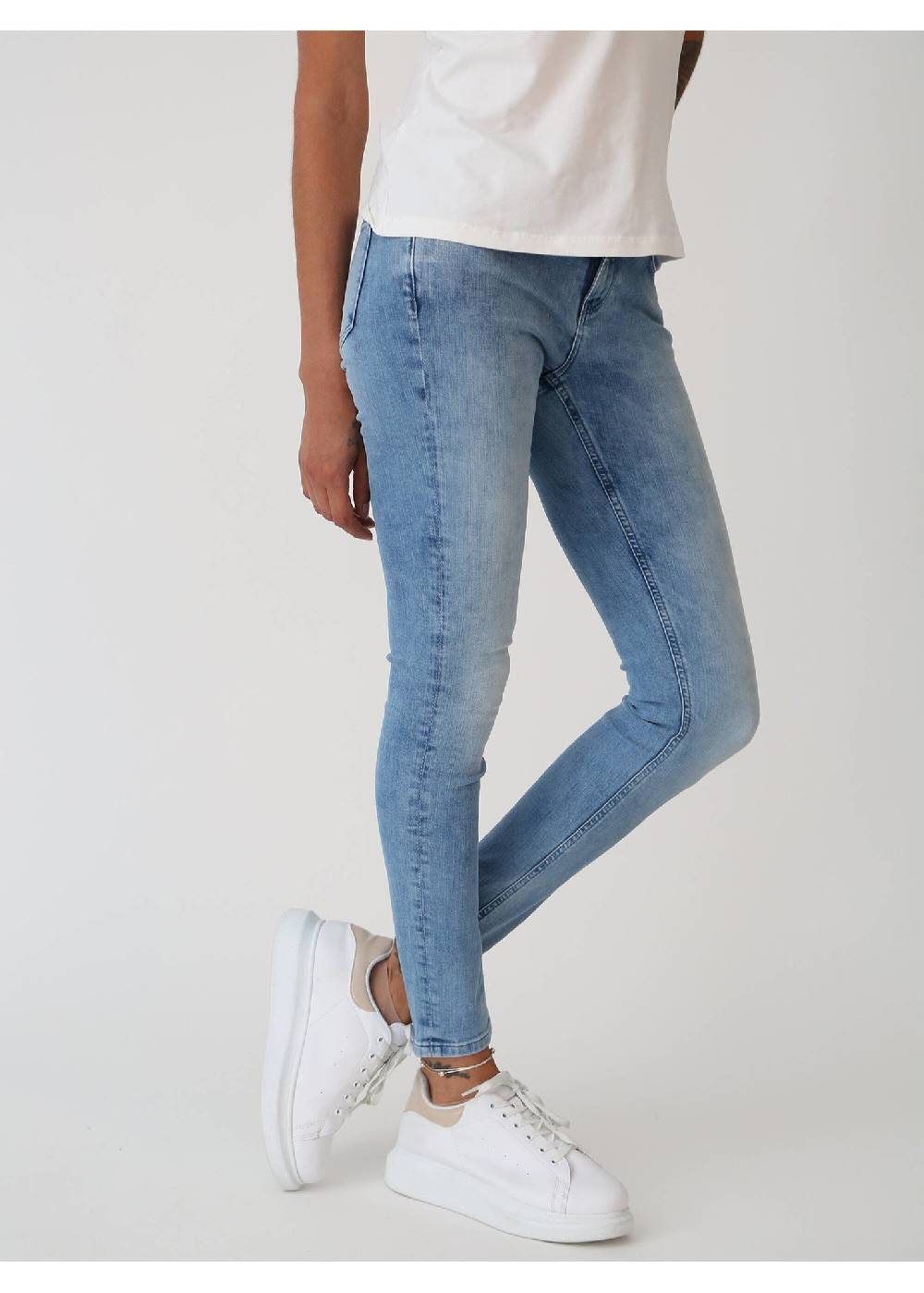 M.O.D Sina Skinny Fit Panda Blue