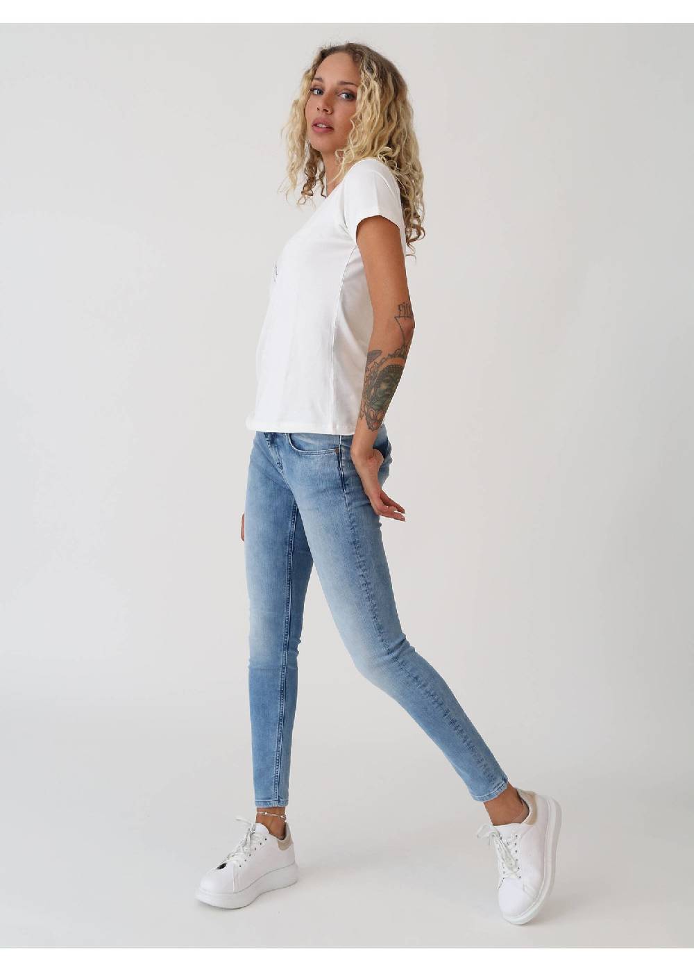 M.O.D Sina Skinny Fit Panda Blue