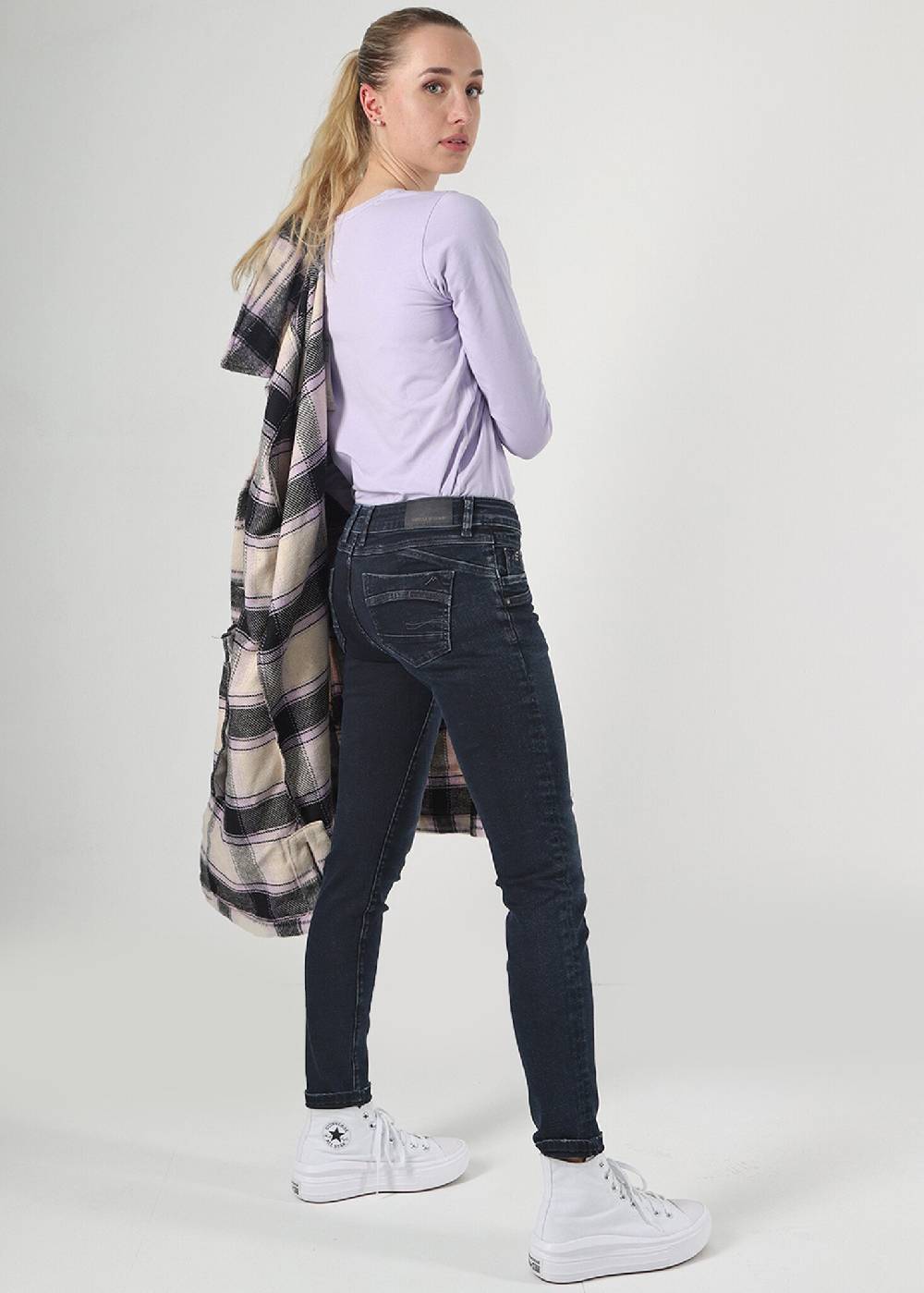 M.O.D SUZY Skinny Fit - Slip Blue Black