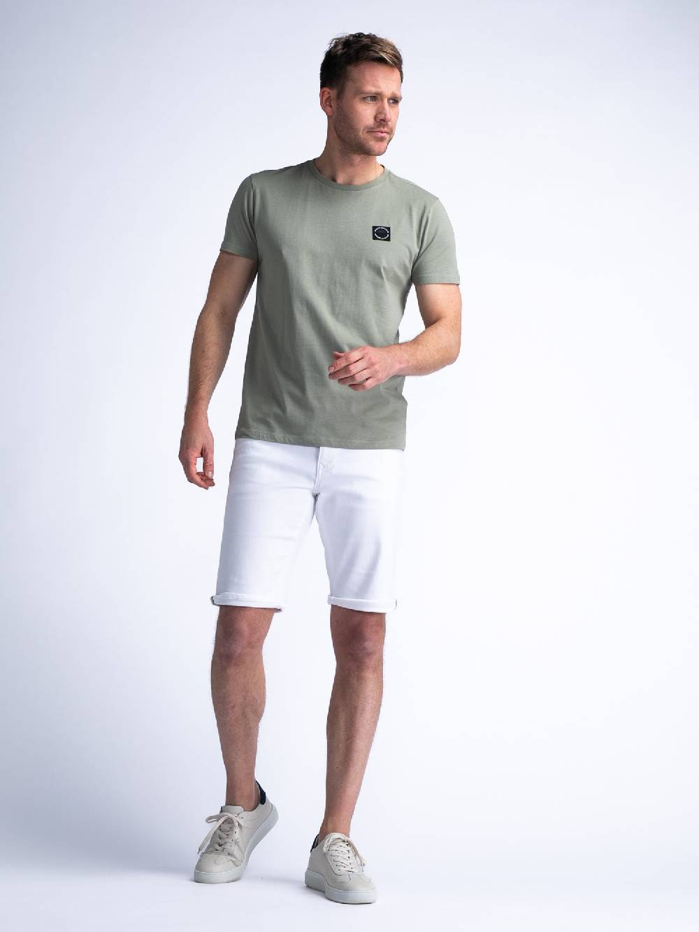 Petrol Men Shorts Denim M-1040-SHO005 (0000 Bright White)