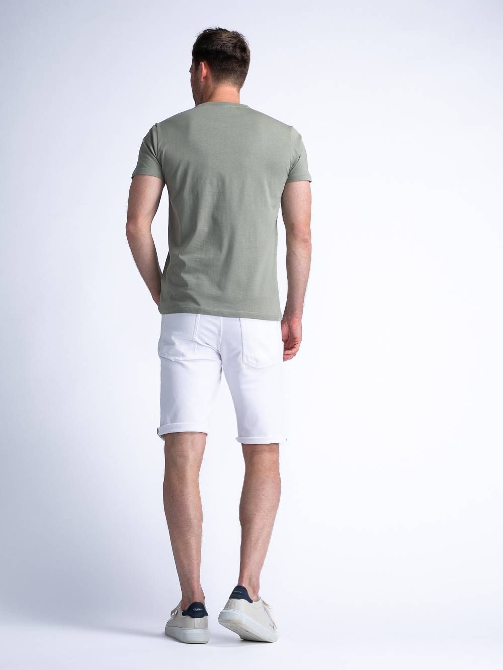 Petrol Men Shorts Denim M-1040-SHO005 (0000 Bright White)