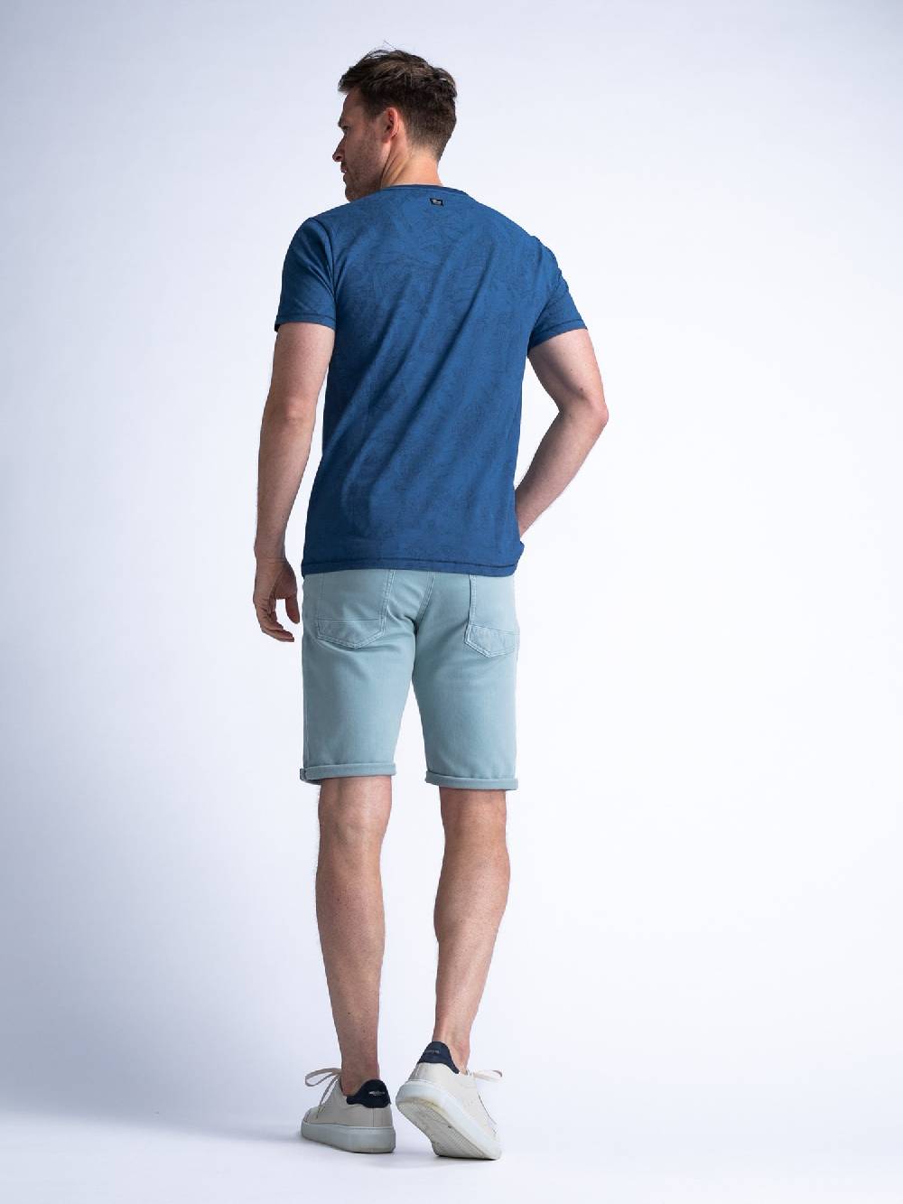 Petrol Men Shorts Denim M-1040-SHO005 (5179 Aqua Grey)