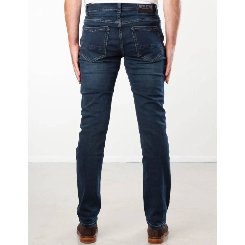 New Star JV-SLIM Stretch Denim Slimfit - (DARK BLUE)