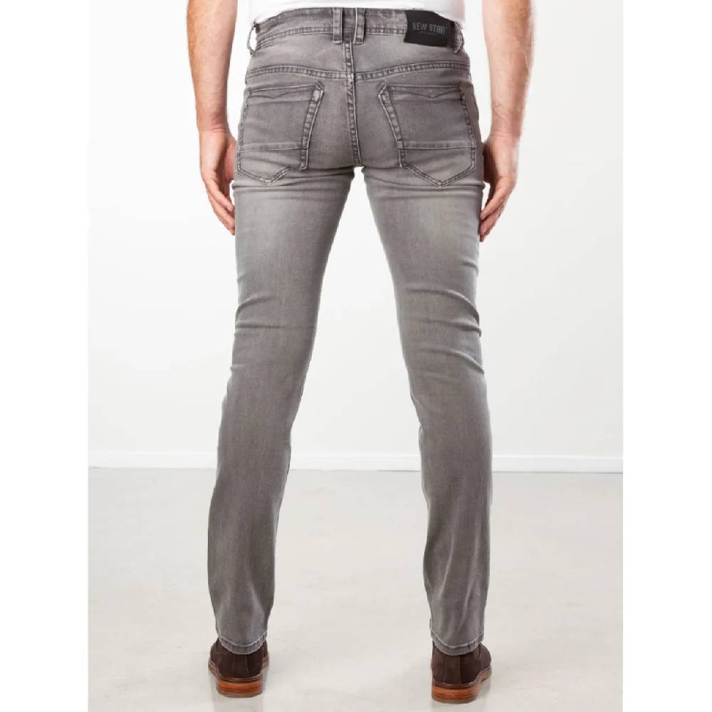 New Star JV-SLIM Stretch Denim Slimfit - (GREY DENIM)
