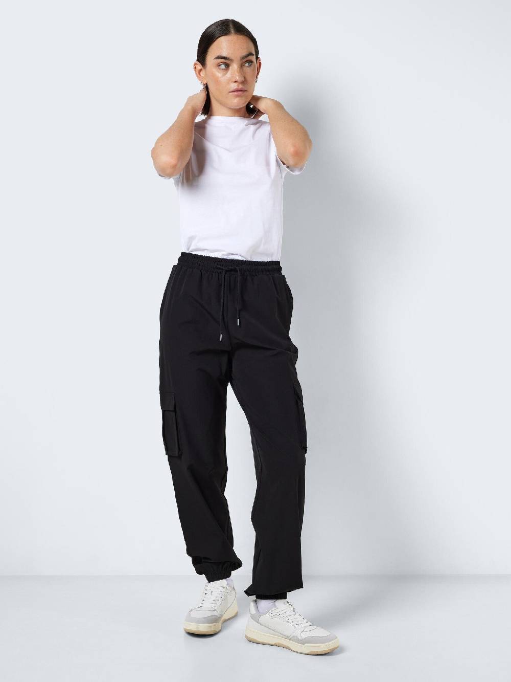 NOISY MAY KIRBY HW Cargo Pants (Black)