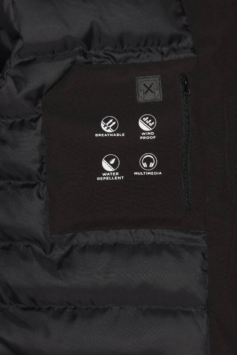 Nordberg HILDE Ladies Padded Jacket BLACK