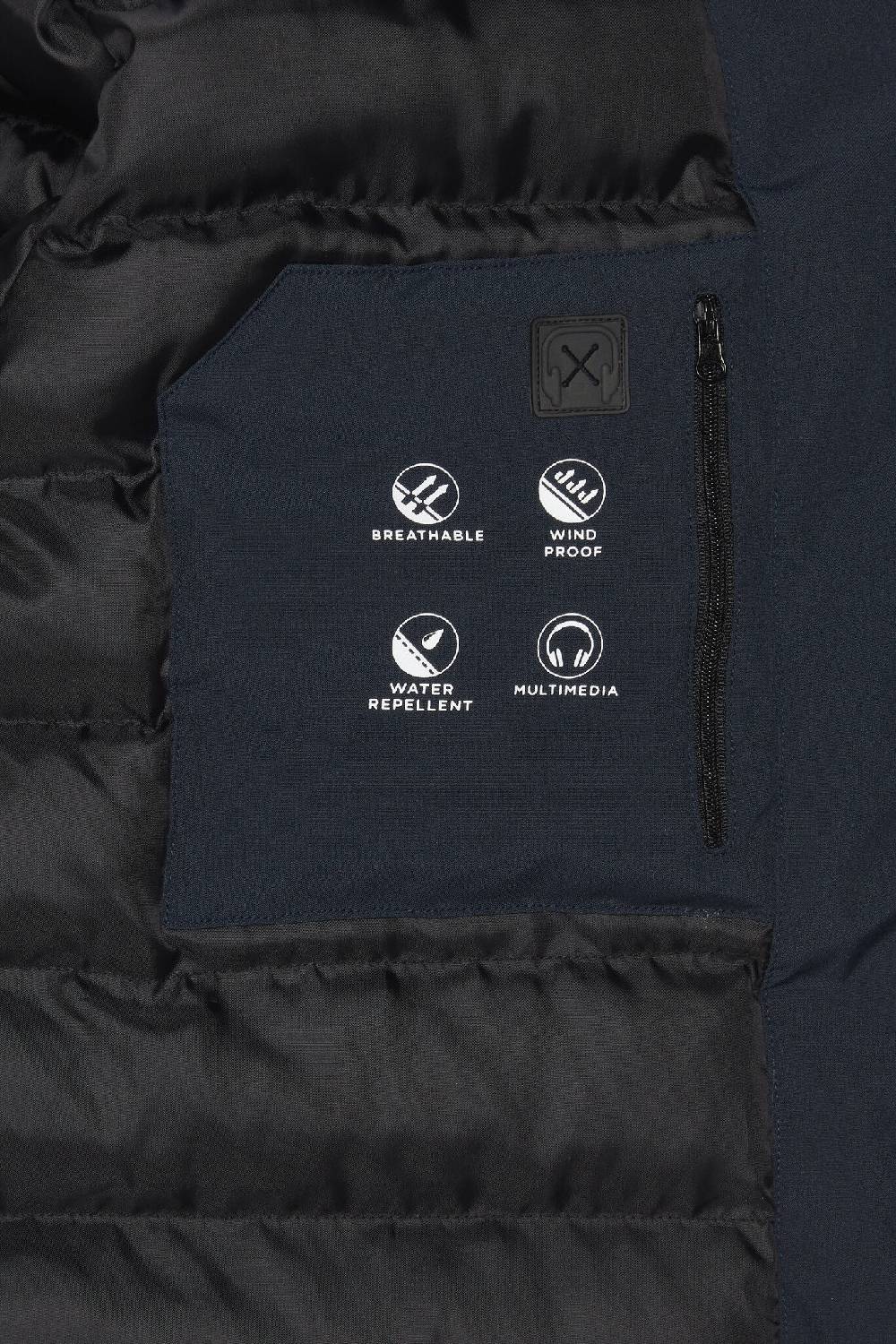 Nordberg HILDE Ladies Padded Jacket NAVY