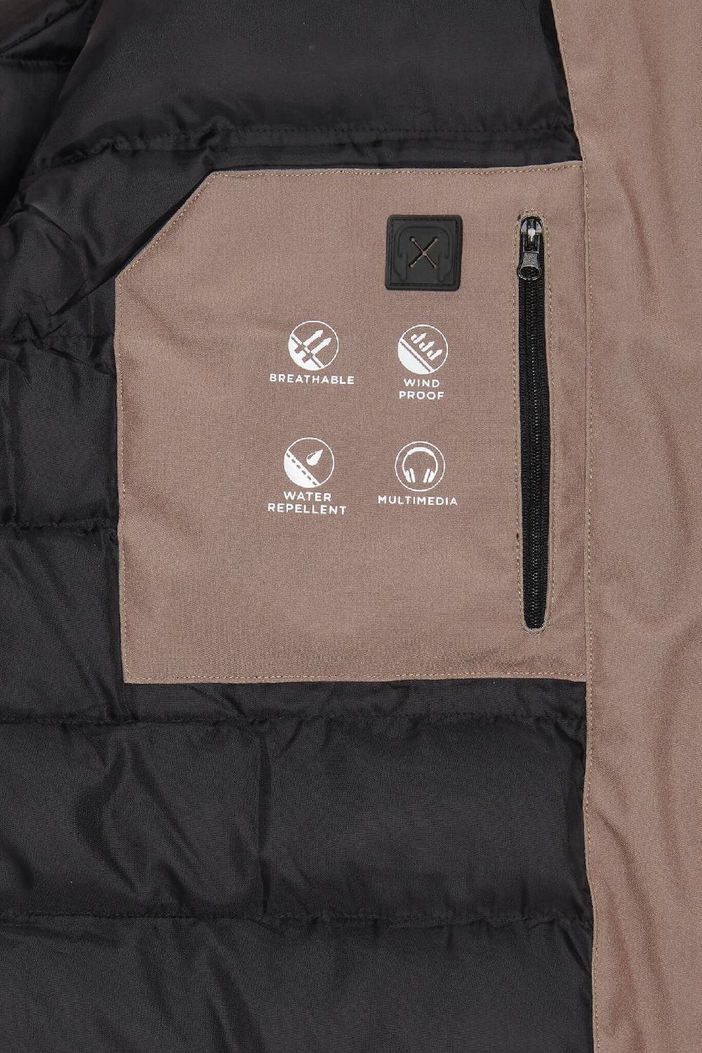 Nordberg HILDE Ladies Padded Jacket SAND