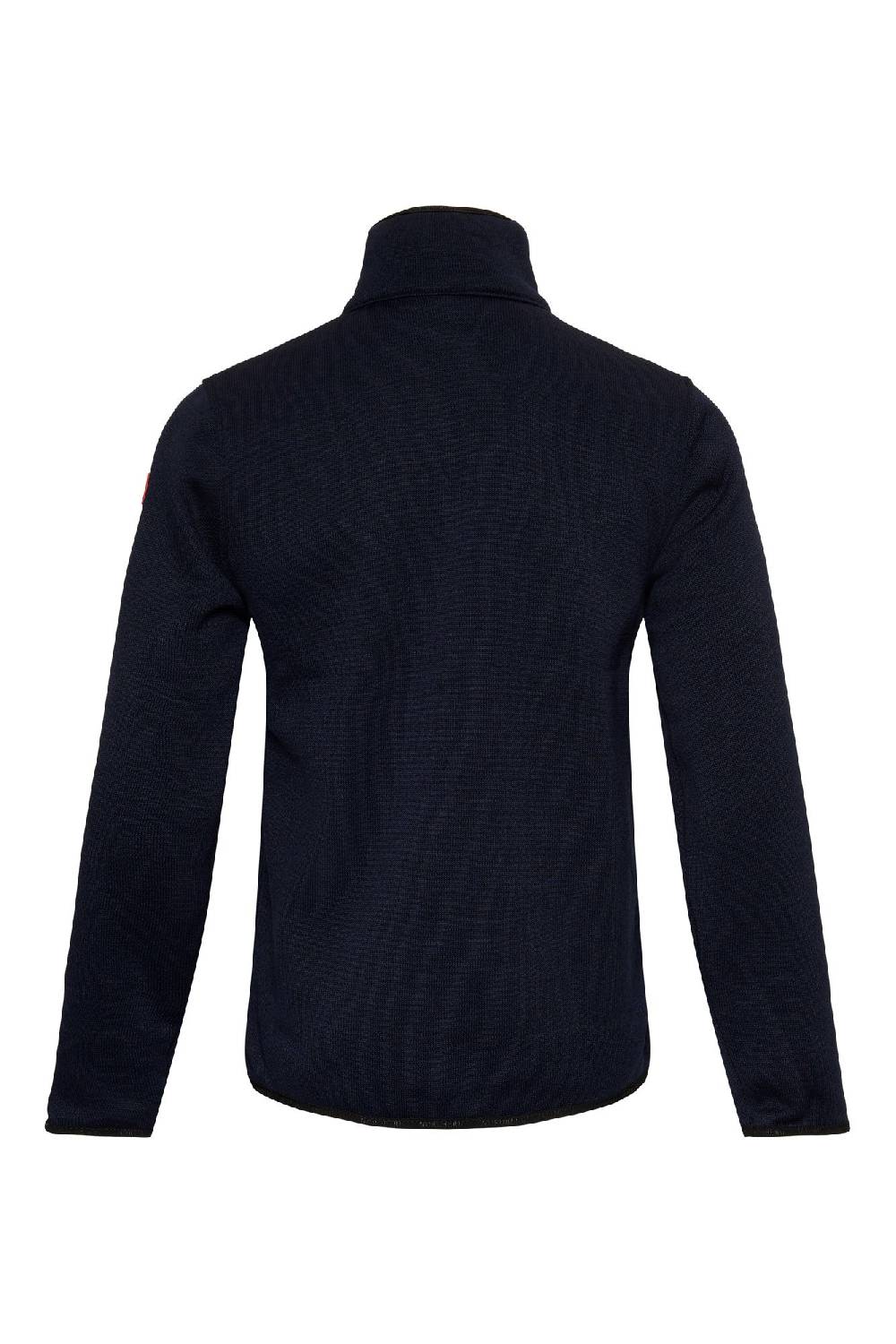 Nordberg NOA Knitted Fleece Jacket Navy Melange