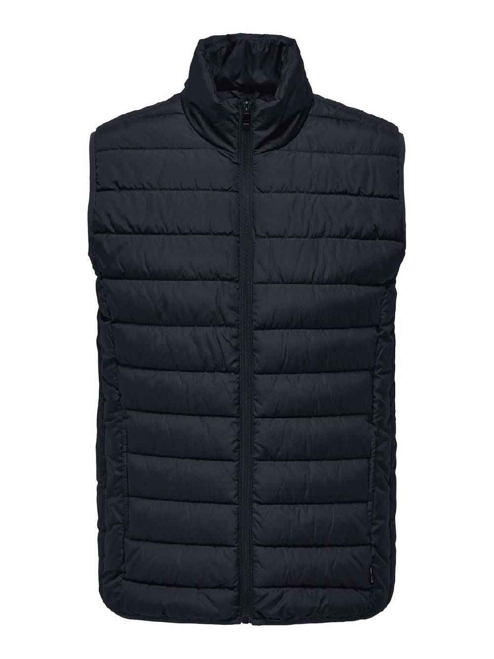 Only & Sons ONSBRODY QUILT VEST OTW VD DARK NAVY
