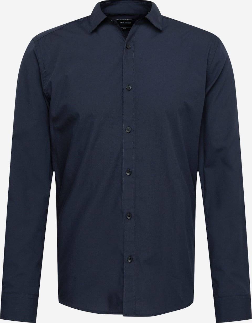 Only & Sons ONSCAFU Life Easy Iron Shirt Dress Blues