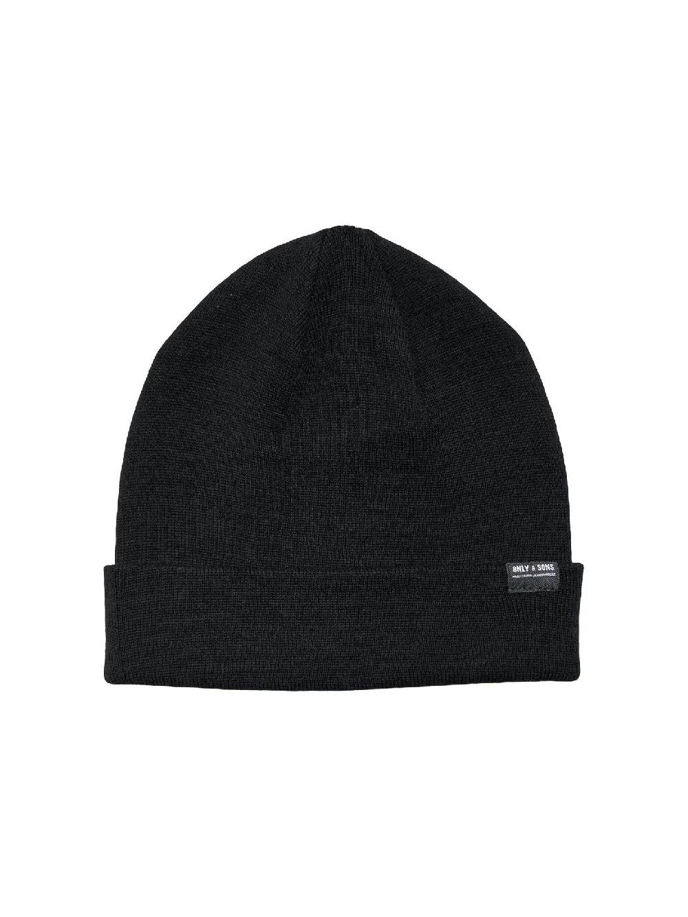 Only & Sons Onsevan Life Knit Beanie (187679 Black)
