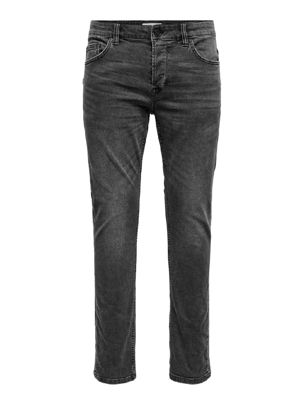 Only & Sons ONSLOOM Life Slim Black (PK 9614)