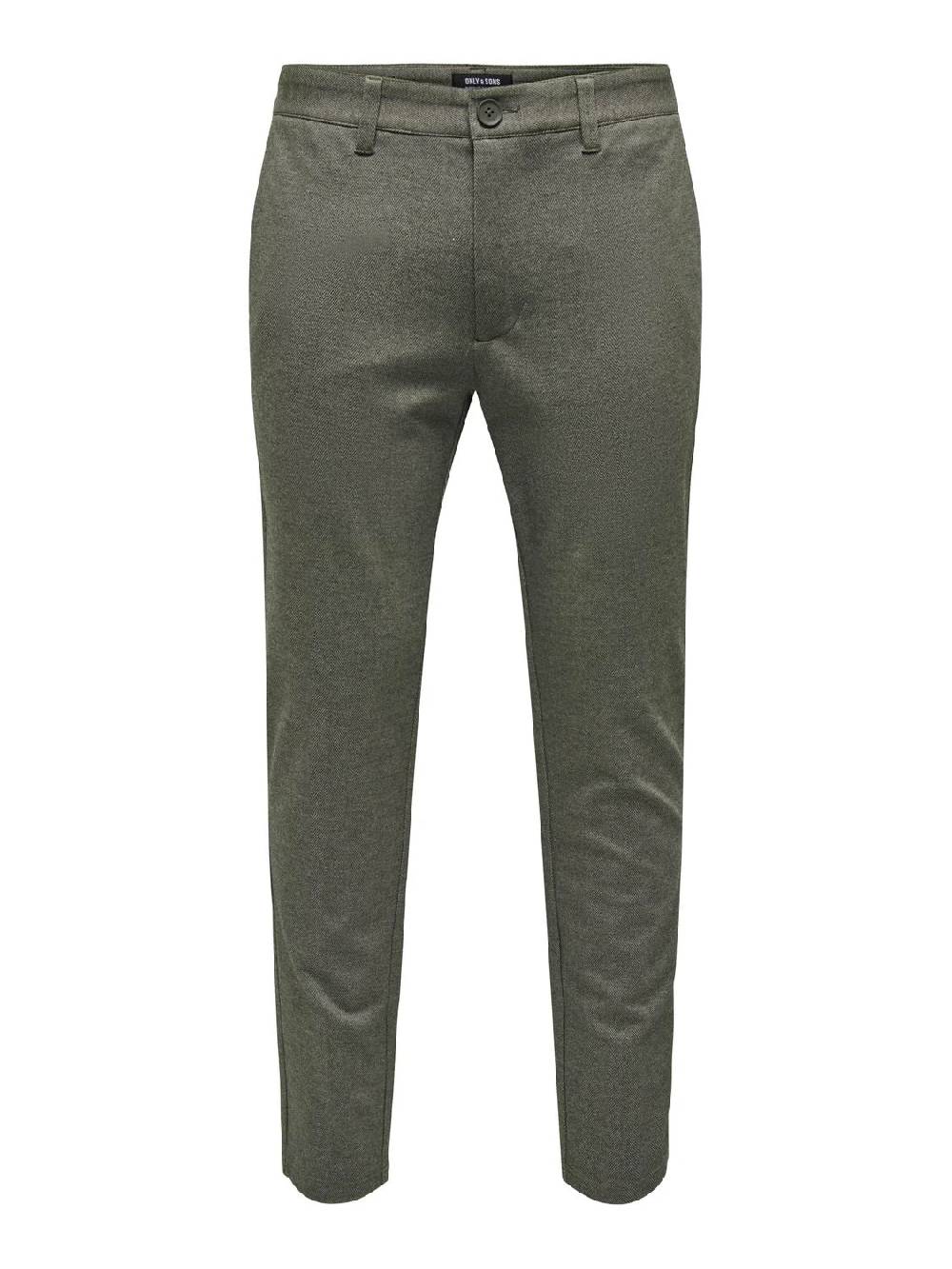 Only & Sons ONSMARK SLIM HERRINGBONE PANT NOOS TEAK