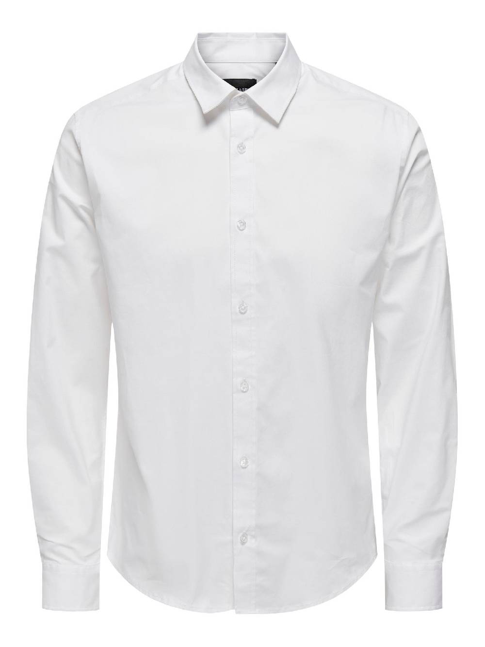 Only & Sons Onsandy Slim Easy Iron Poplin Shirt (188758 White)