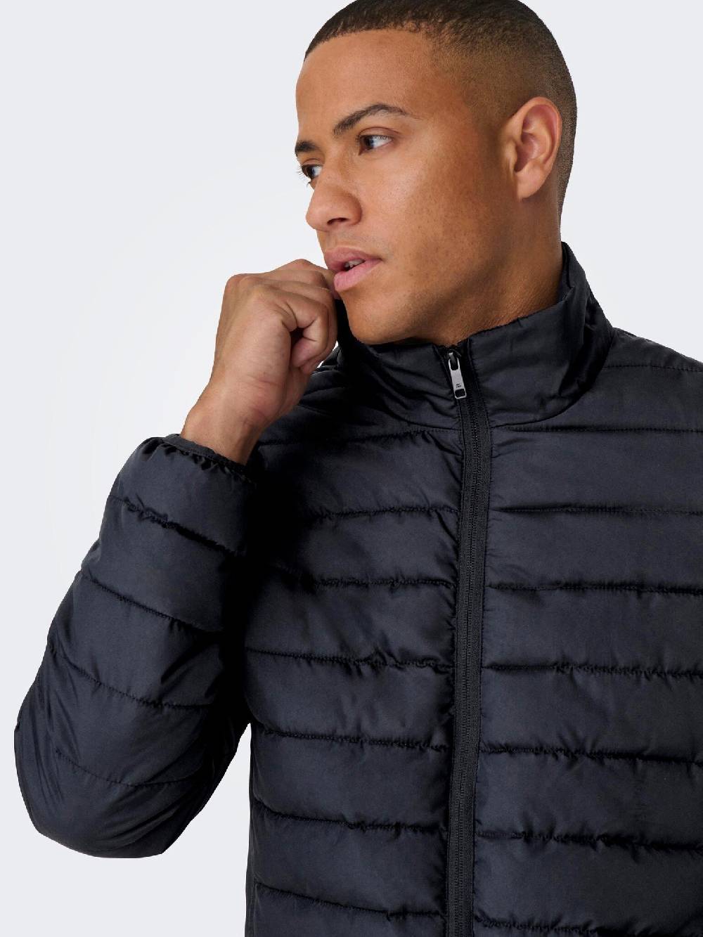 Only & Sons Onsbron Quilt Jacket OTW VD (187197 Dark Navy)