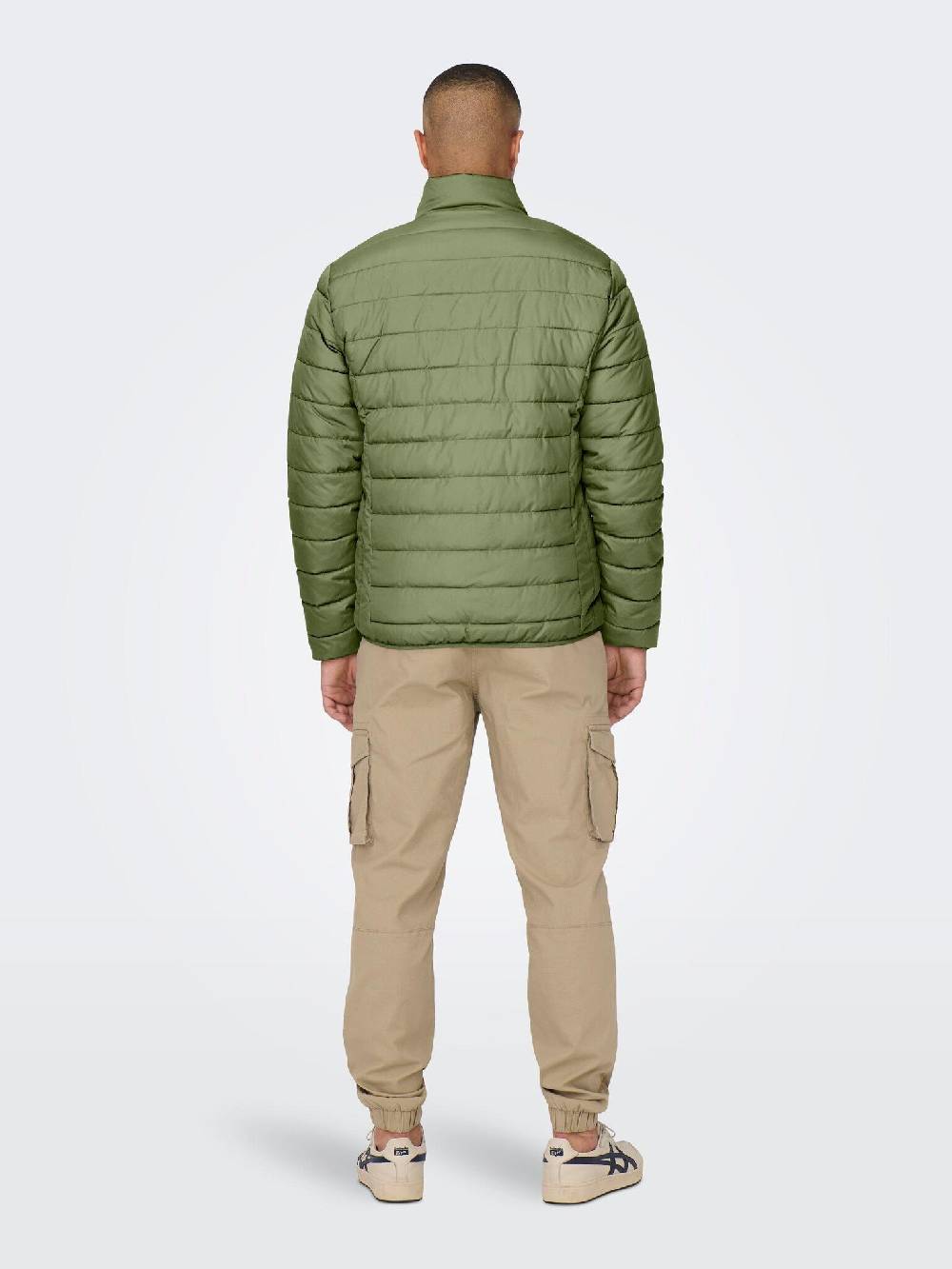Only & Sons Onsbron Quilt Jacket OTW VD (279918 Winter Moss)