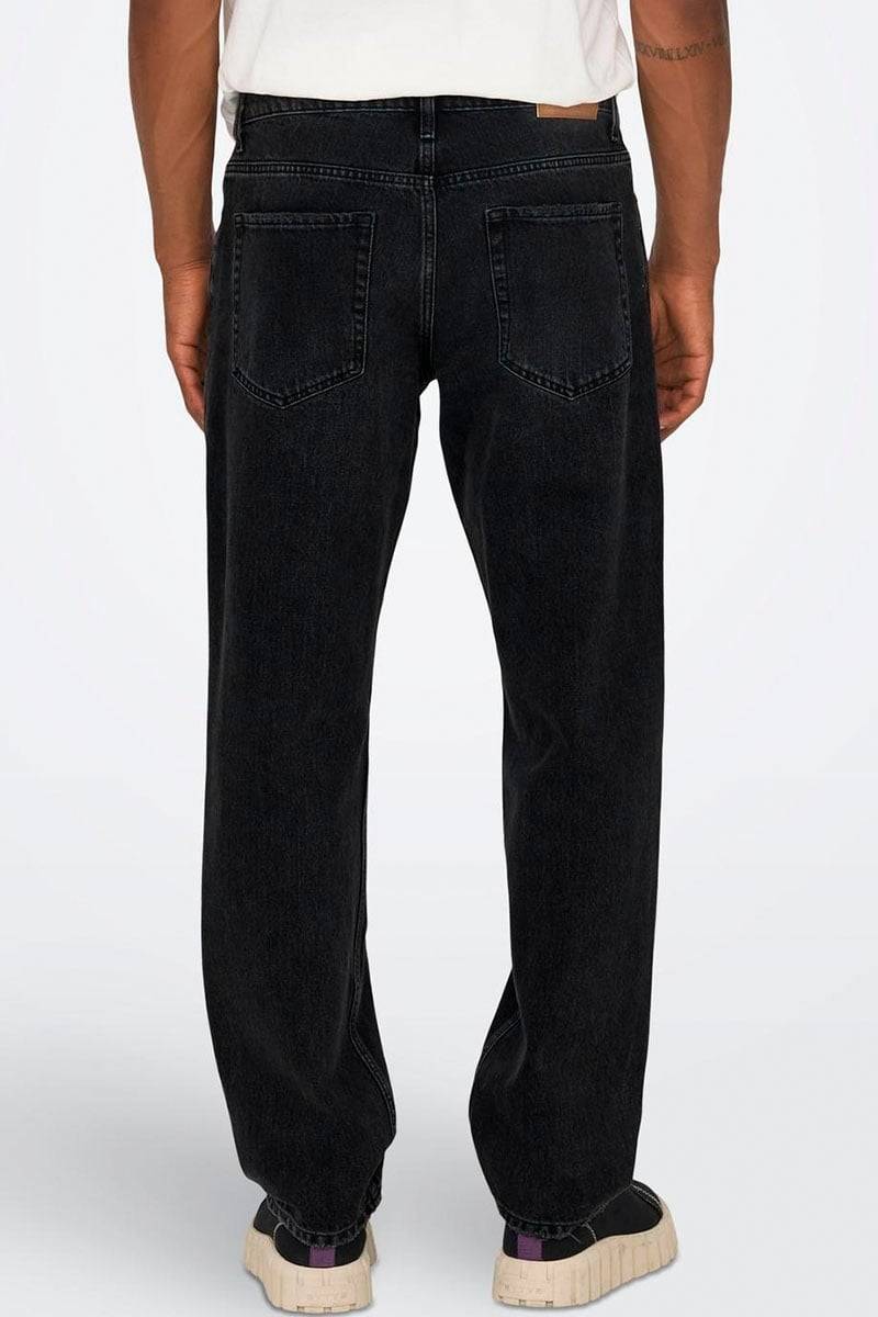 Only & Sons ONSEDGE STRAIGHT BLACK 6985 TAI DNM NOOS (BLACK DENIM)