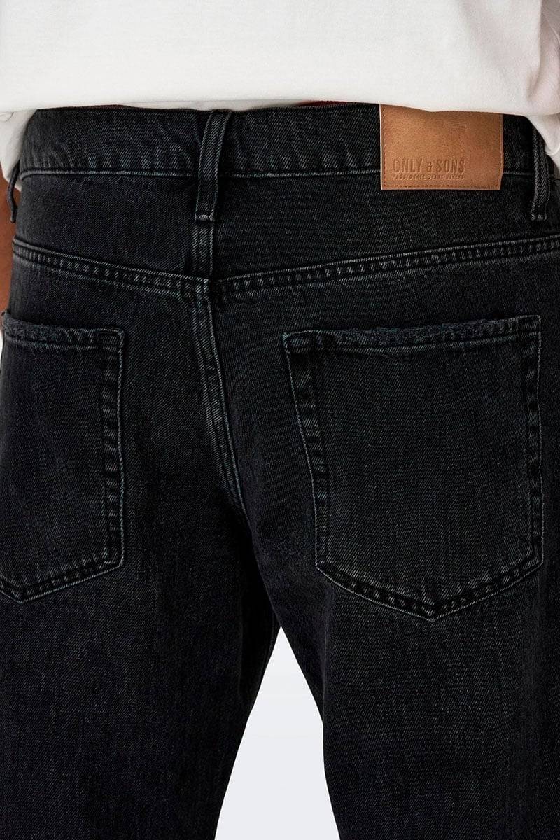 Only & Sons ONSEDGE STRAIGHT BLACK 6985 TAI DNM NOOS (BLACK DENIM)